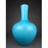 Large Chinese porcelain monochrome vase