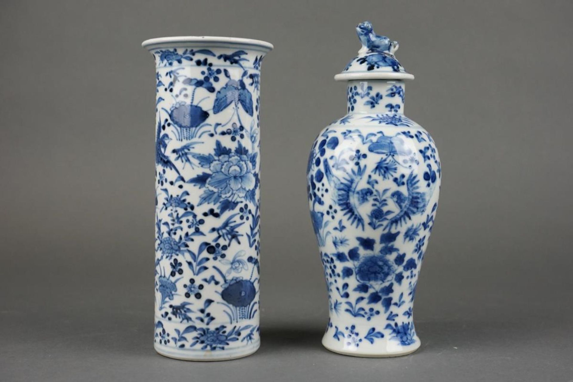 Two B/W vases