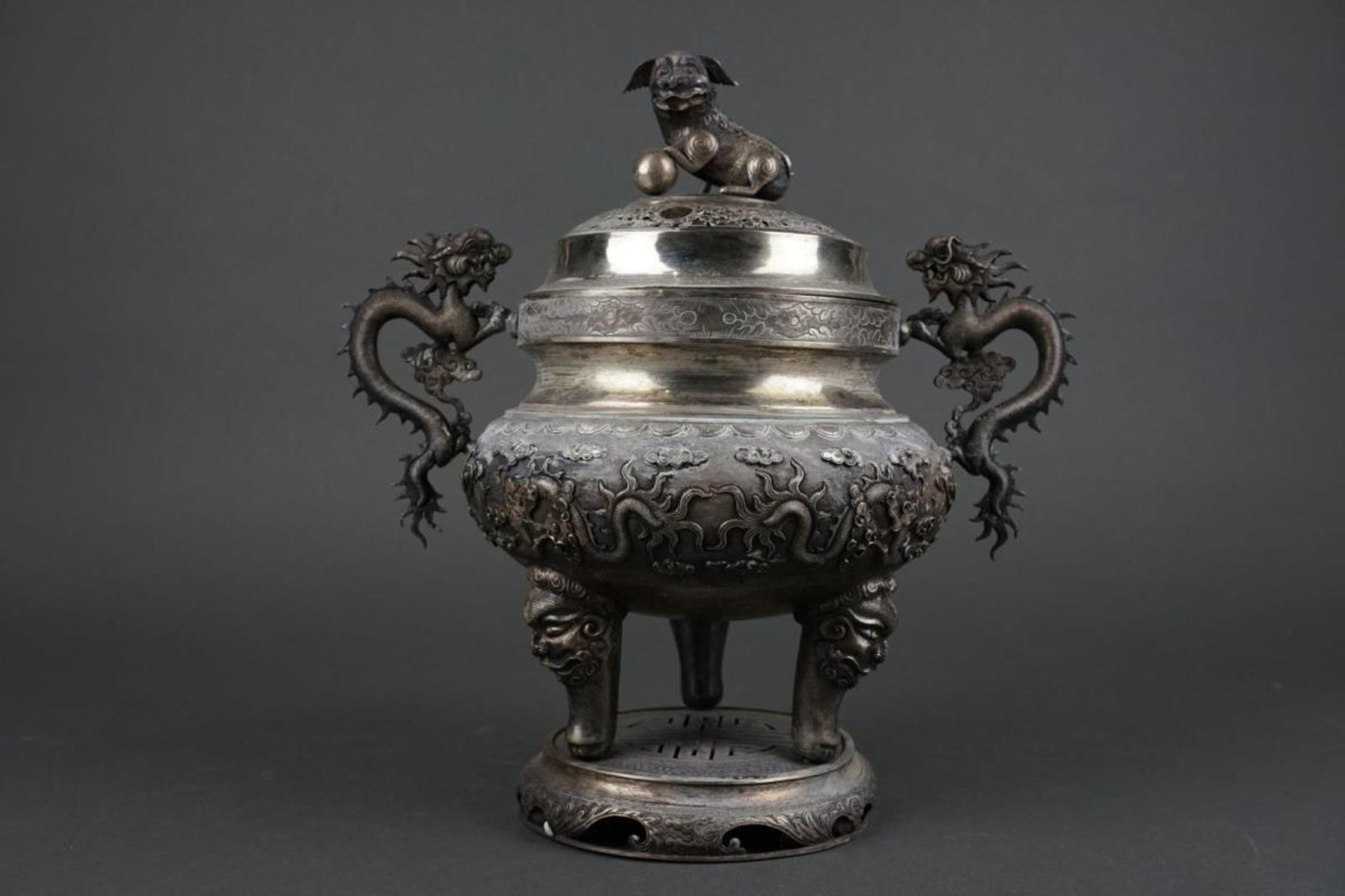 Silver censer