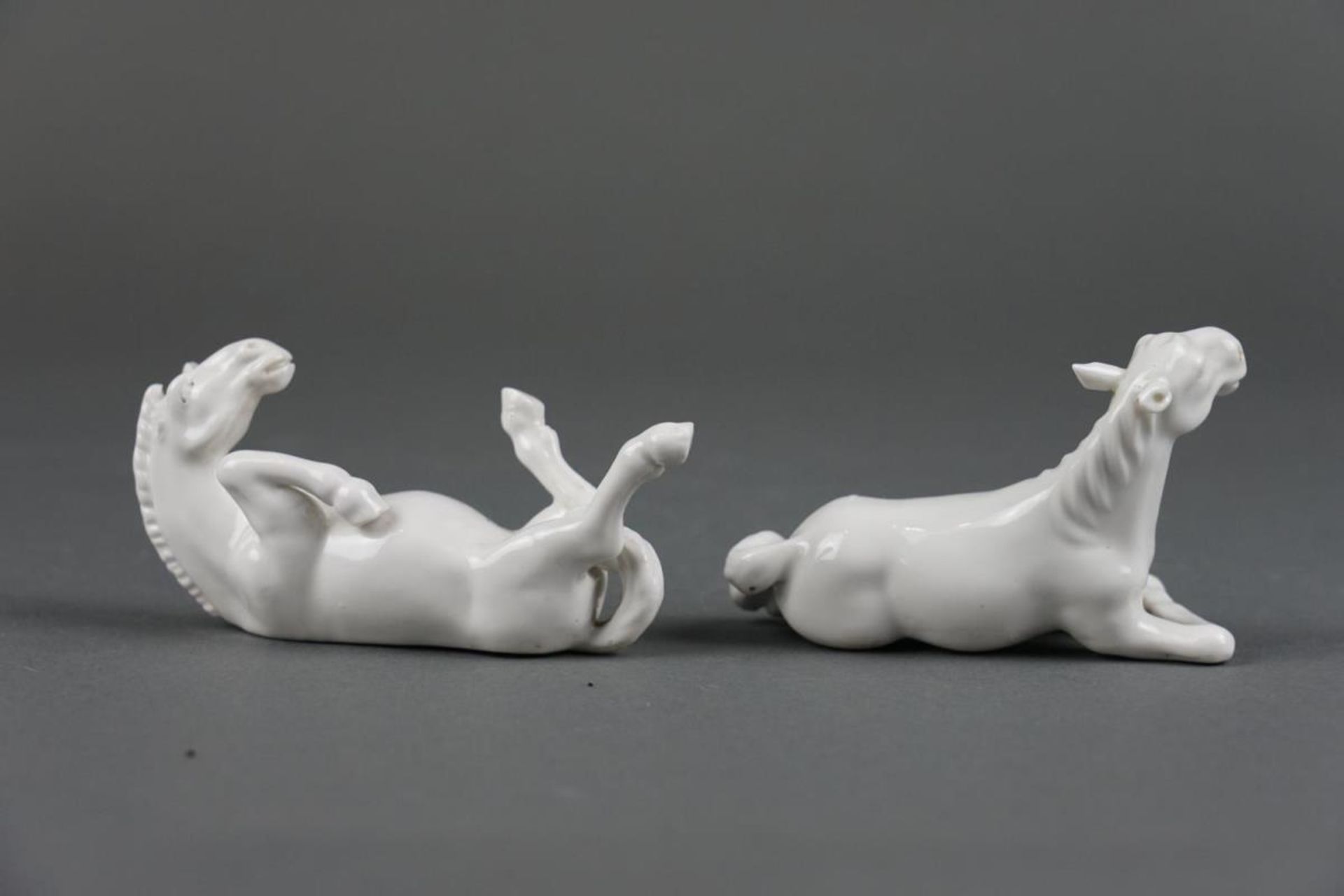 Two porcelain horses - Bild 3 aus 8