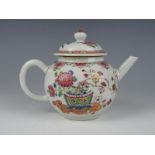 Famille rose teapot