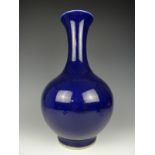 Monochrome Blue vase