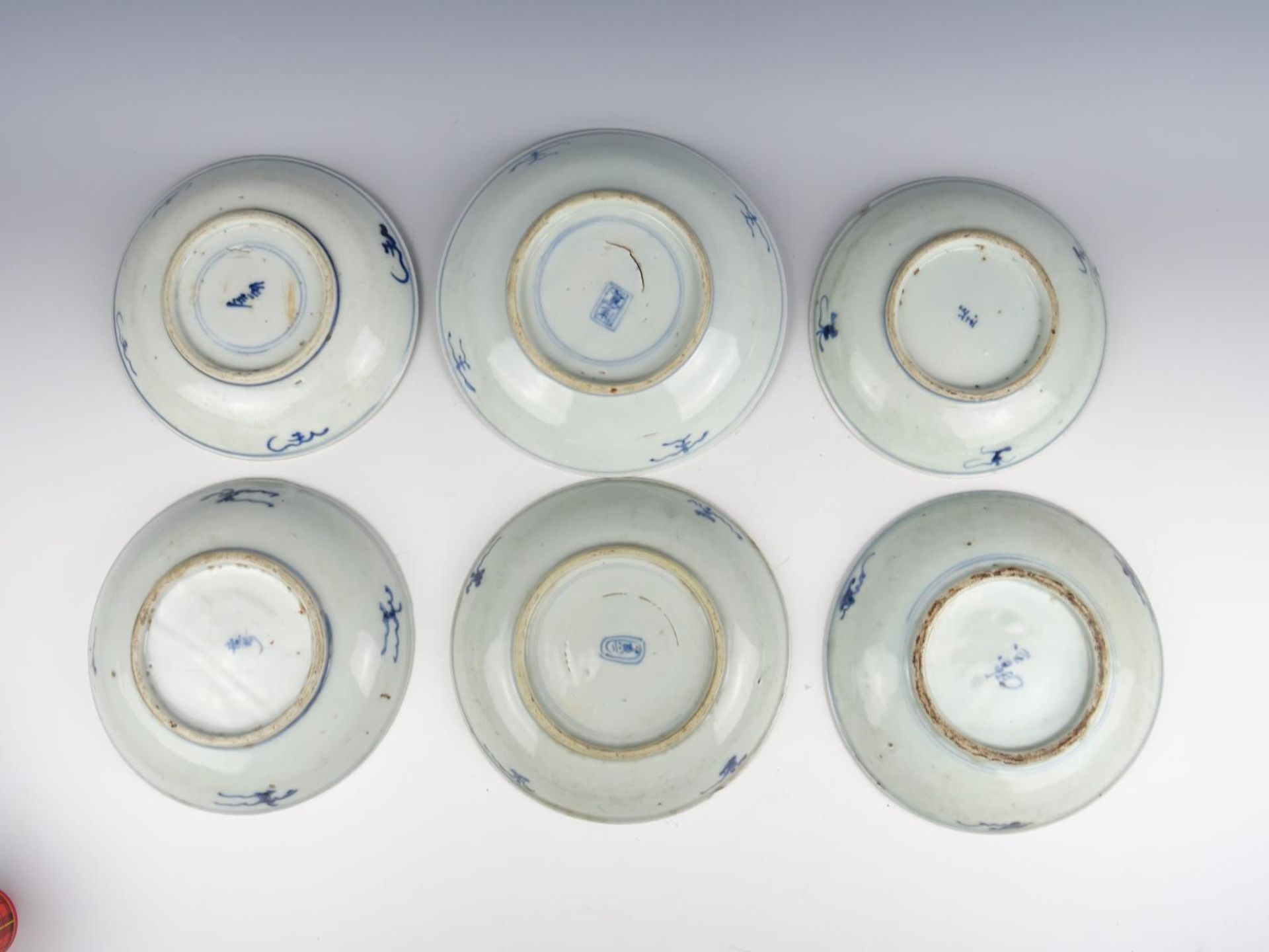 Six porcelain plates - Image 3 of 3