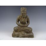 Stone sculpture buddha