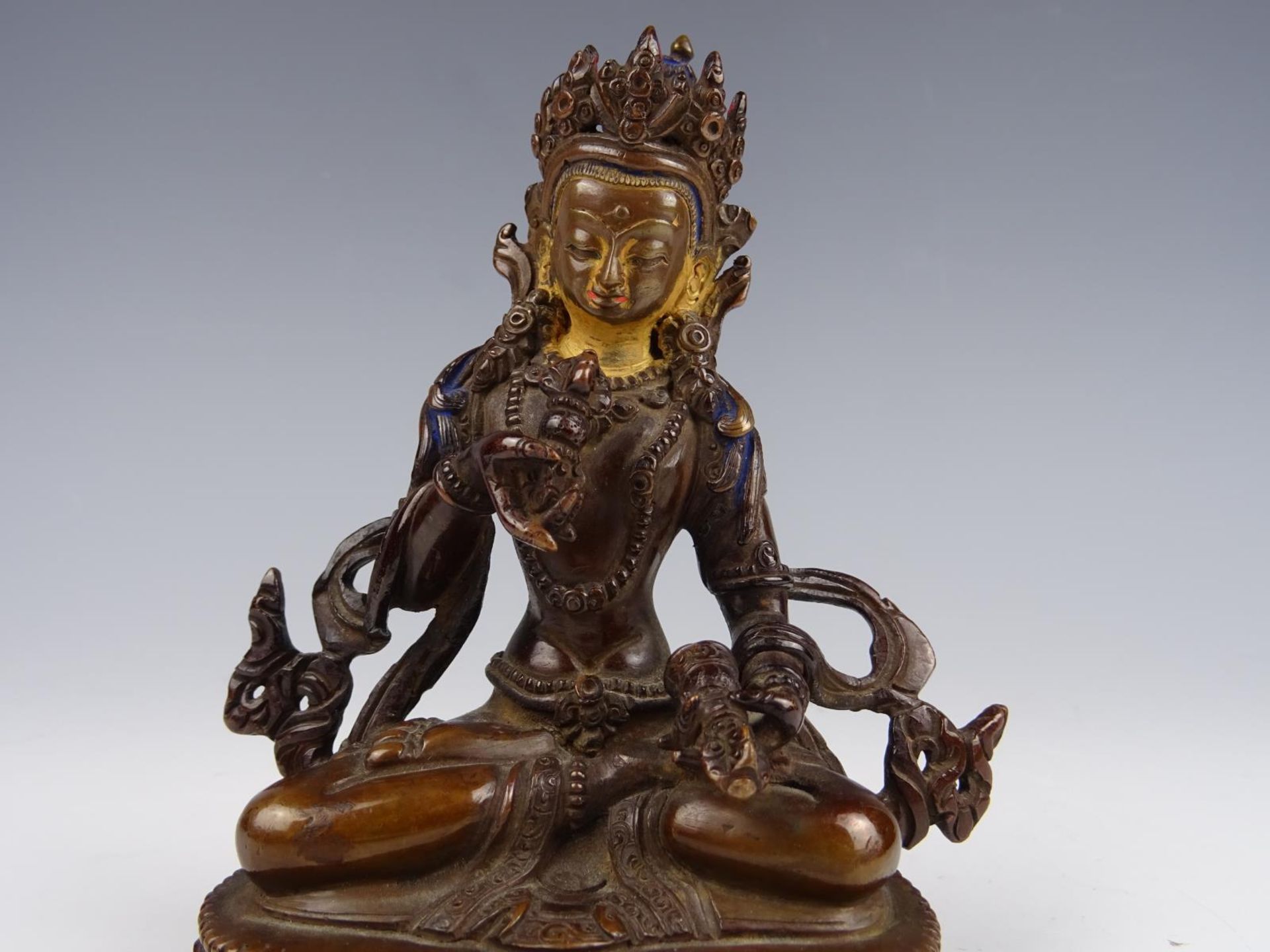 Bronze sculpture tara - Image 7 of 8