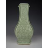 Porcelain Celadon vase