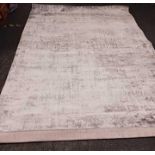 MOTTLED GREY & CHARCOAL RUG,