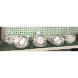 SHELF OF WEDGWOOD BEACONSFIELD TEA WARE