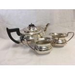 3 PIECE TEA SET