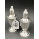 PAIR OF DUCHIN CREATION WEIGHTED SALT & PEPPER SHAKERS,