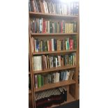 6 SHELVES OF MIXED HARDBACK BOOKS