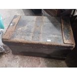 VINTAGE CARPENTERS TOOL BOX WITH INTERNAL DRAWERS & PARTITIONS