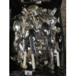 CARTON OF MIXED CUTLERY