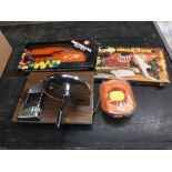 SMALL CARTON WITH MEAT OR BREAD SLICER,