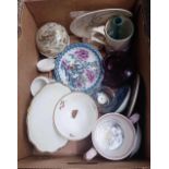 CARTON OF MISC CHINAWARE