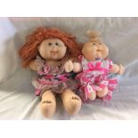 2 CABBAGE PATCH DOLLS