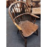 ELM WINDSOR CHAIR