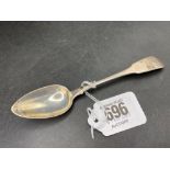 AN EXETER SILVER SPOON, 1823.