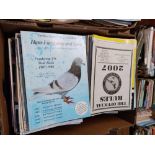 3 CARTONS OF PIGEON RACING MAGAZINES