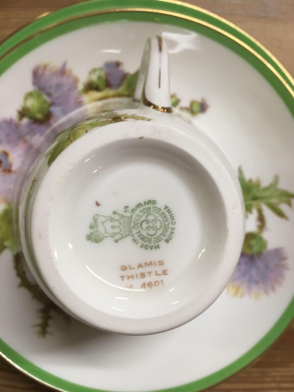 ROYAL DOULTON CUPS & SAUCERS, - Image 2 of 3