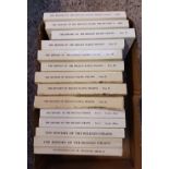 CARTON OF THE HISTORY OF THE BELGIAN RACING PIGEON IN 5 VOLUMES & DUPLICATES