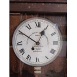 OAK CASED GLEDHILL-BROOK TIME RECORDER CLOCK,