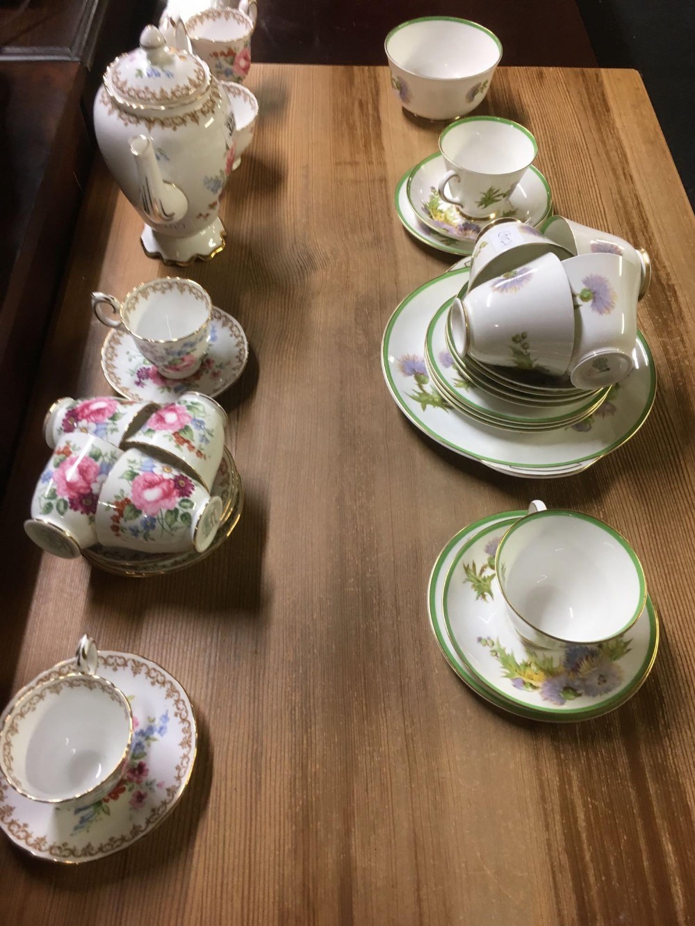 ROYAL DOULTON CUPS & SAUCERS,