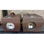 2 BENZING QUARTZ PIGEON RACE CLOCKS, NO KEYS,