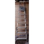 6 STEP ALUMINIUM STEP LADDER