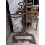 VINTAGE CAST IRON STICK / UMBRELLA STAND,