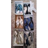 QTY OF NEW BOXED LADIES SHOES,