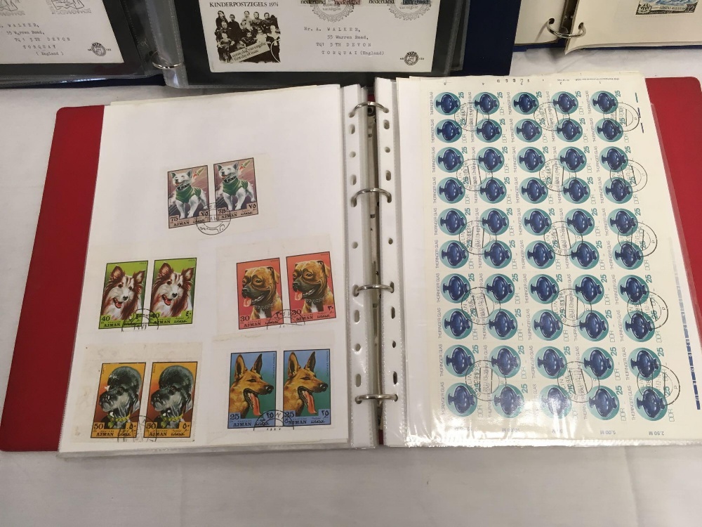 3 ALBUMS, 1 OF NEDERLANDES FDC'S, - Image 2 of 5