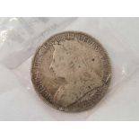 A VICTORIAN SILVER FLORIN,