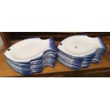 QTY OF CHINA FISH PLATES