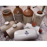 CARTON WITH MISC STONEWARE,