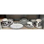 SHELF OF MID WINTER FINE TABLEWARE,