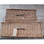 2 WICKER HAMPERS