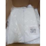 CARTON OF WHITE FORENSIC SUITS,