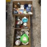 3 CARTONS OF MISC CHINAWARE INCL; SUSIE COOPER,