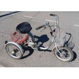 TRICYCLE PUSH BIKE BY MISSION WITH CARRY BASKETS