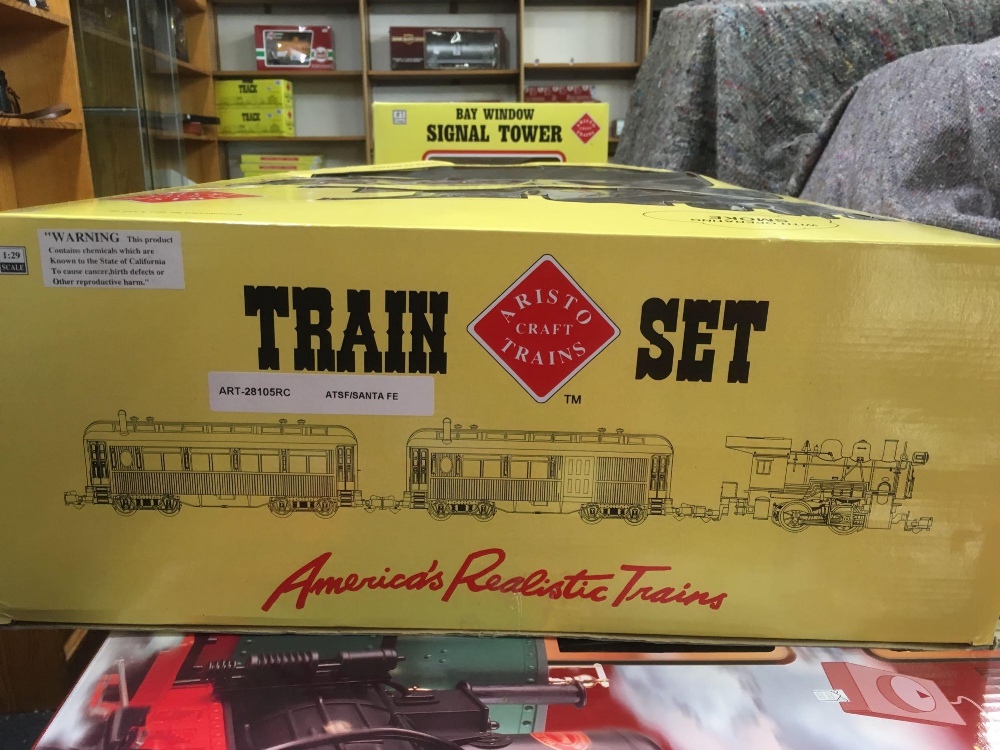 AN ARISTO CRAFT TRAIN SET BY POLKS MODEL CRAFT HOBBIES INCORPORATED INC.