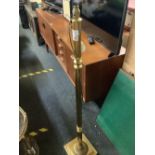 BRASS EFFECT STANDARD LAMP