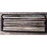 QTY OF POP & OTHER MUSIC LP'S IN CARRY CASE