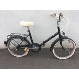 VINTAGE REPAINTED FOLDING BICYCLE