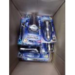 CARTON WITH WILKINSON RAZORS & SPARE BLADES,