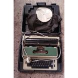 CASED SILVER REED ELECTRIC TYPEWRITER