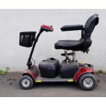 GOGO ELITE TRAVELLER MOBILITY SCOOTER WITH RED TRIM