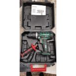 PARKSIDE THREE IN ONE CORDLESS HAMMER DRILL, NEW IN CARRY CASE,