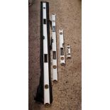 MAGNUSSON 4 PIECE SPIRIT LEVEL SET, IN BAG,