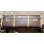 VINTAGE STEAMER TRUNK